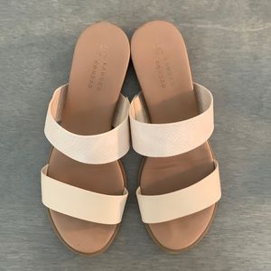 LC Lauren Conrad wedge sandals